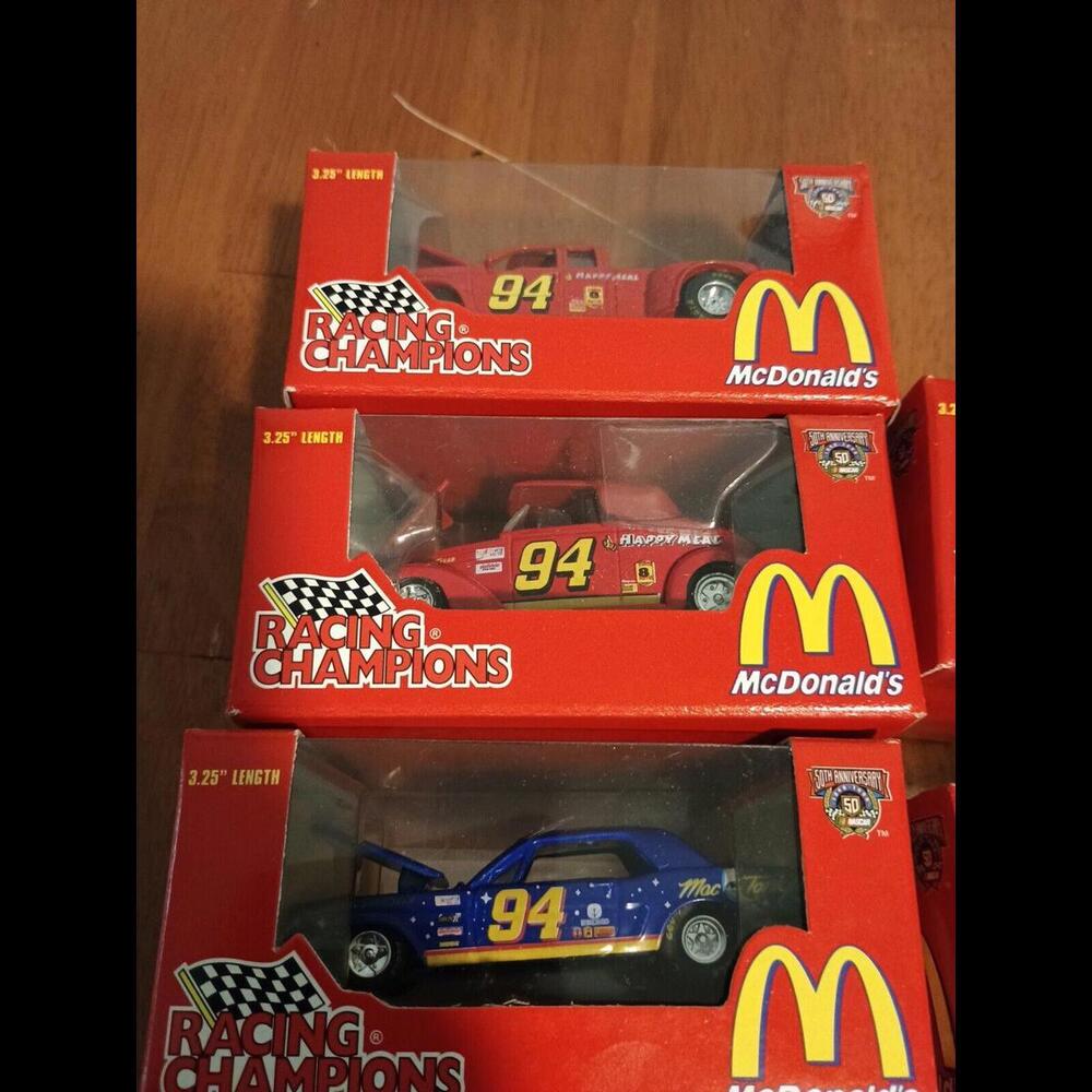 Racing Champions Bill Elliot mcdonalds 1998 5 Car Lot!!!!!!!!